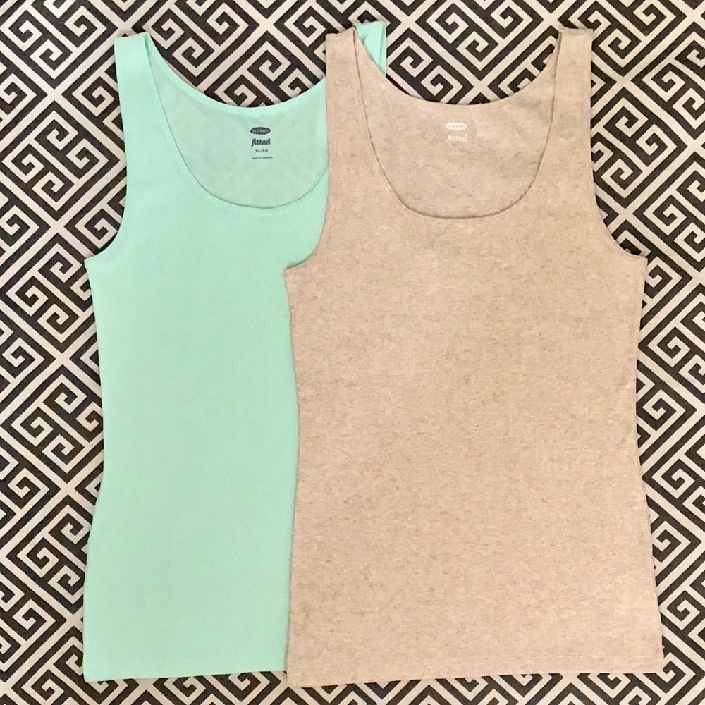 2 FOR 15 | OLD NAVY |  FITTED TANK TOPS